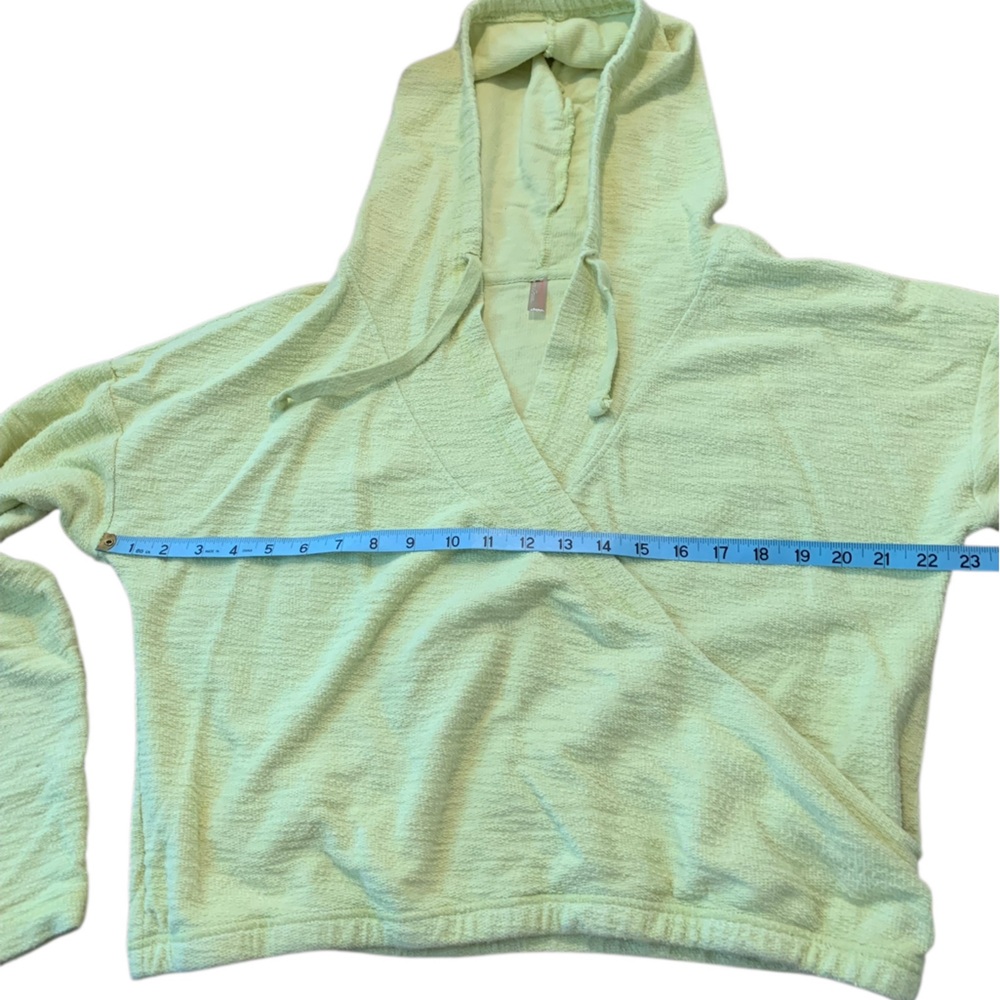 Free People Movement Criss Cross Cropped Cotton Hoodie - Picture 10 of 15